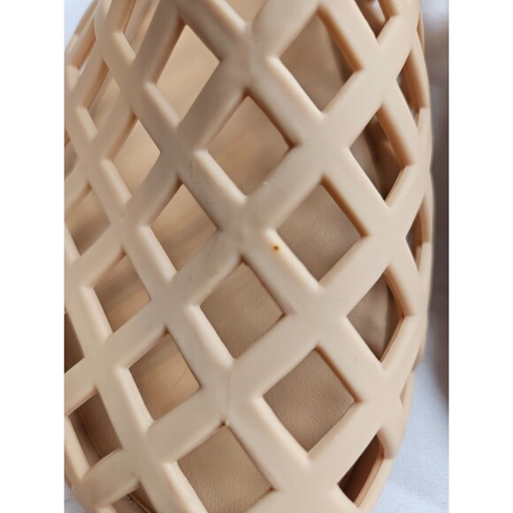 Project Cloud Memory Foam Slip On Tan Flat Jelly Shoes Women’s Size 6 - Picture 4 of 8